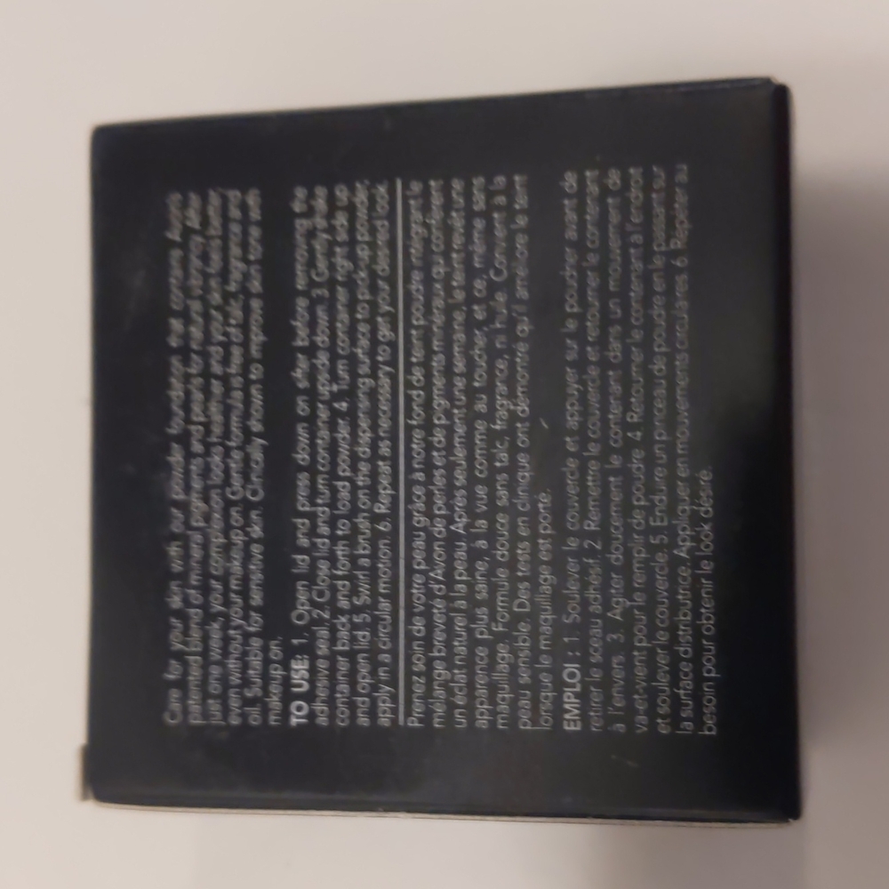 Avon Smooth Minerals Powder Foundation Bronze New In Box 3.5 g net wt 0.12 oz - Picture 4 of 9